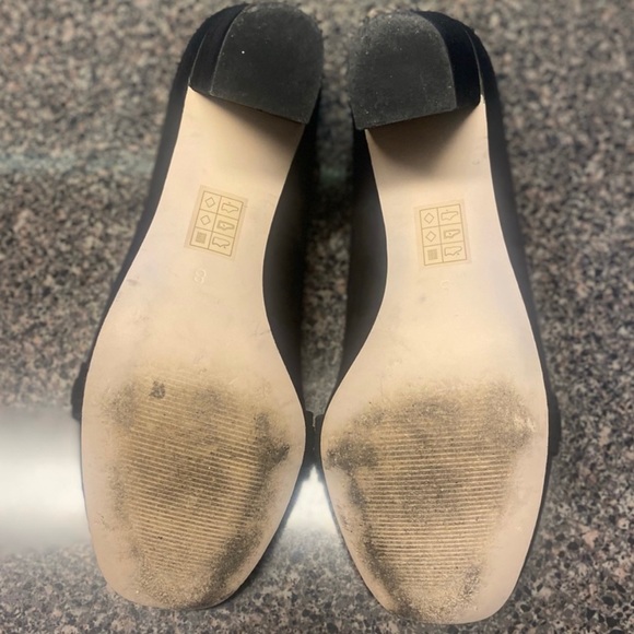 “ASOS” Provider Heeled Faux Suede Loafer - Picture 8 of 9